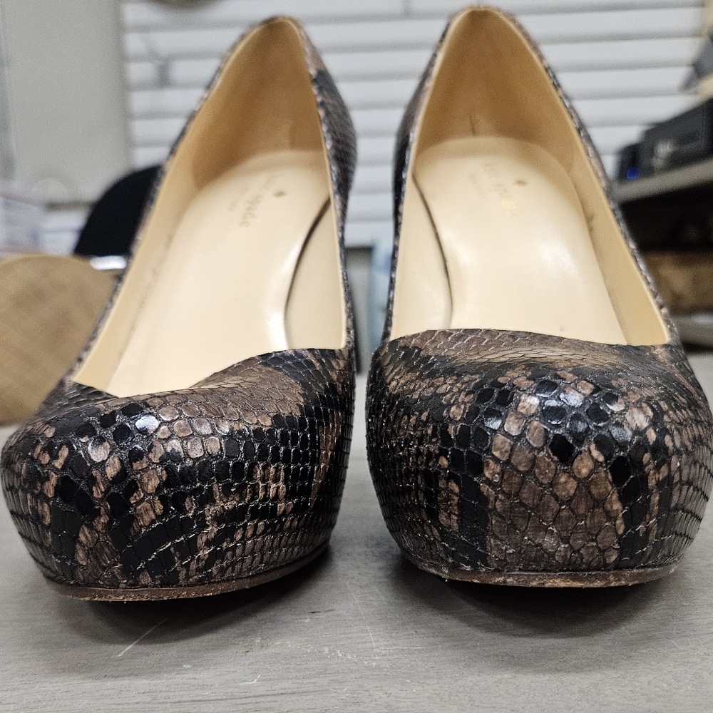 Kate Spade Snakeskin Patterned Women's Pumps